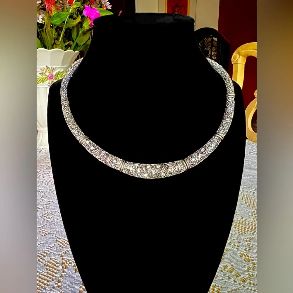 Premier Designs Plate Collar Necklace - Picture 1 of 6